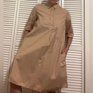 COS Cappuccino Oversized Dress Size 6